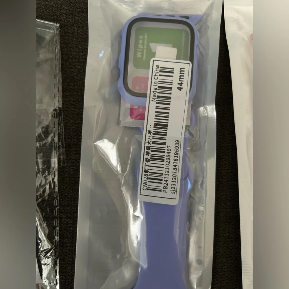 NEW BUNDLE of 5 Apple Watch 44MM Bands And Case Sets.